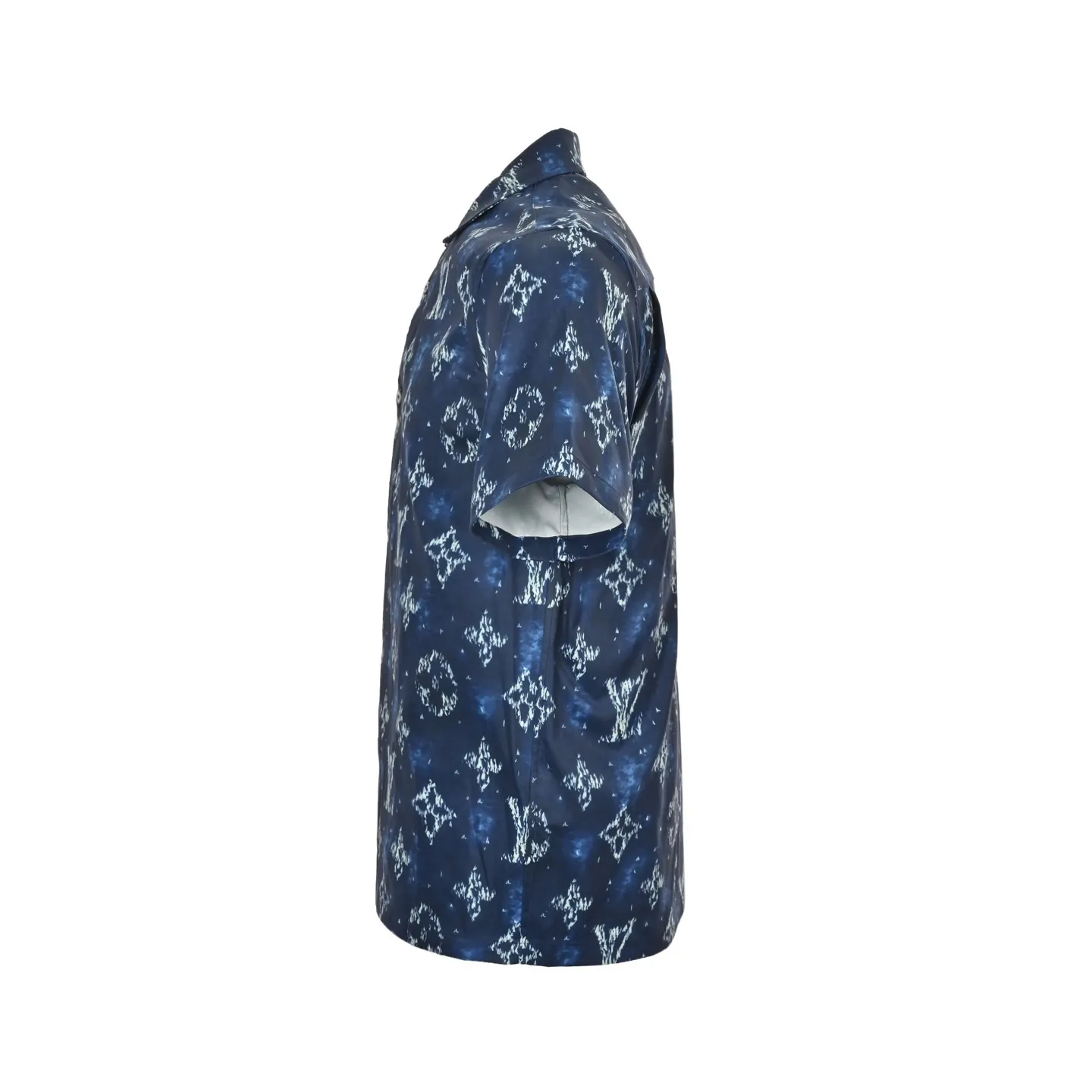 Louis Vuitton/Louis Vuitton 25ss old flower all-over print rendering suit short-sleeved shirt
